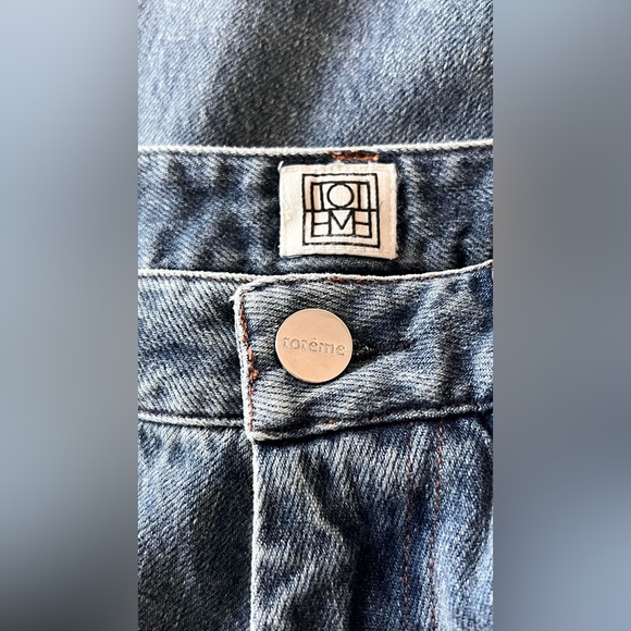 NEW: Toteme Twisted Seam Denim Jean - Size 28 - Picture 9 of 12